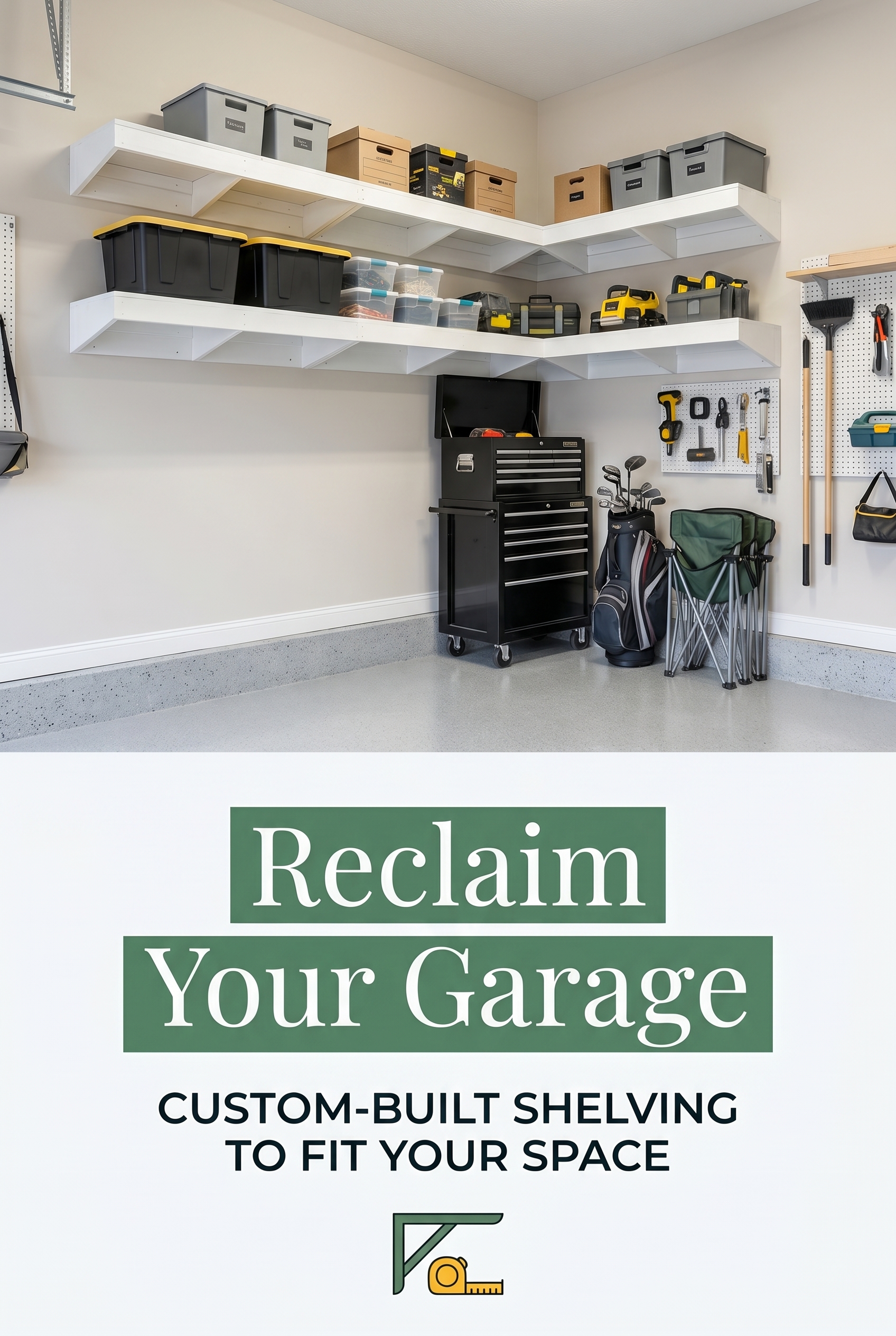 Garage shelving